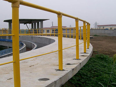 南宁玻璃钢污水厂护栏